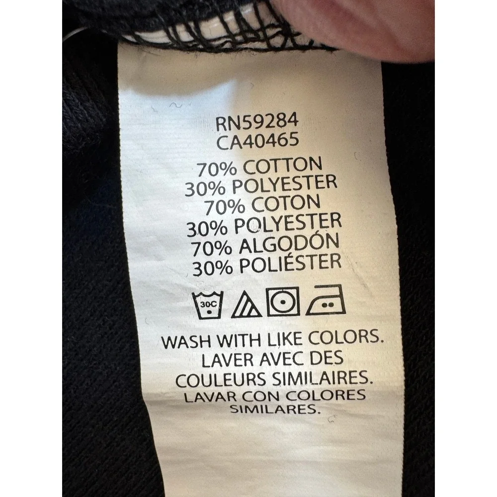 The Children's Place Joggers Kids 10/12 Black Sweatpants Fleece‎ Drawstring
